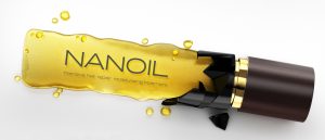 Haaröl Nanoil für die Haare mit hoher Porosität